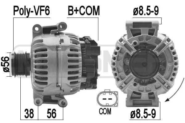 Alternator 210850