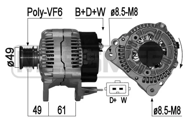 ERA 209095A Alternator