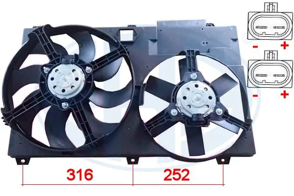 Fan, engine cooling 352013