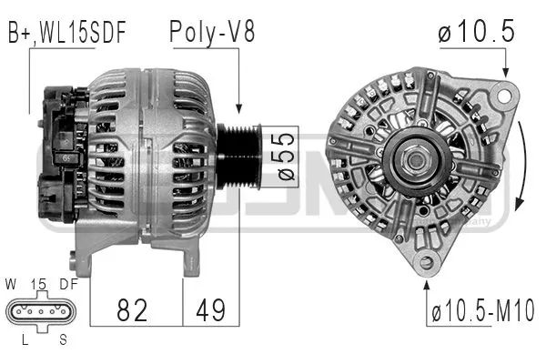 ERA 210594 Alternator
