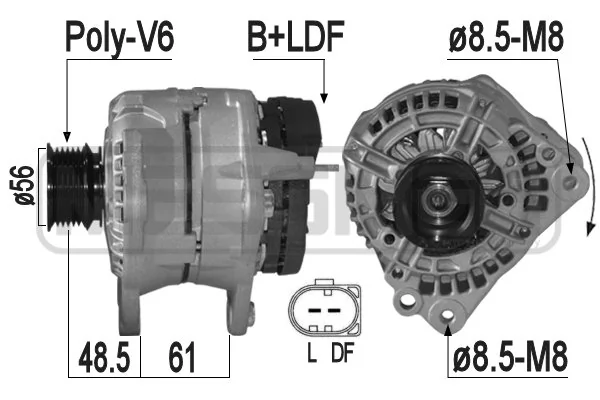 Alternator 209215