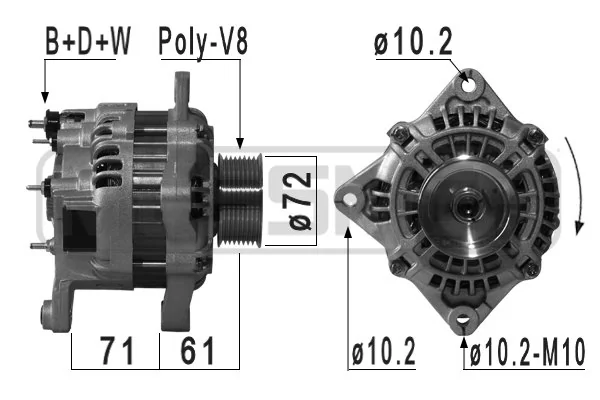 ERA 210925 Alternator