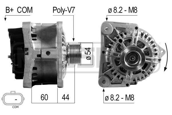 Alternator 210700