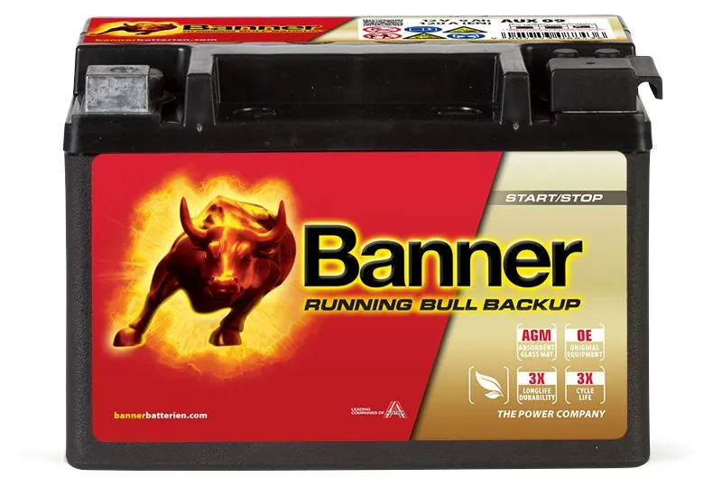 Starter Battery Running Bull BackUp 025509000101
