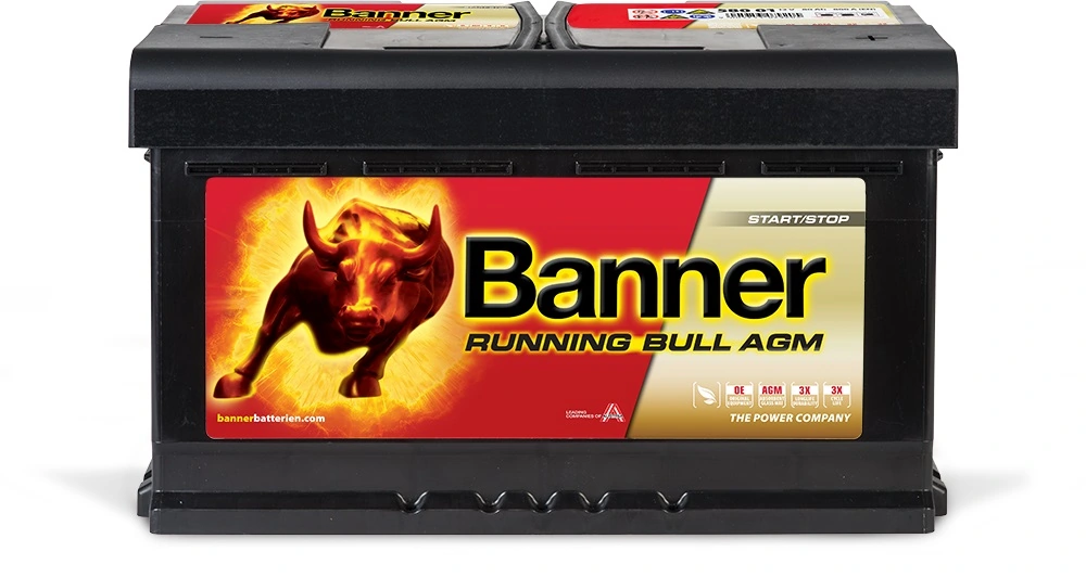 スターターバッテリー Running Bull AGM 016580010101