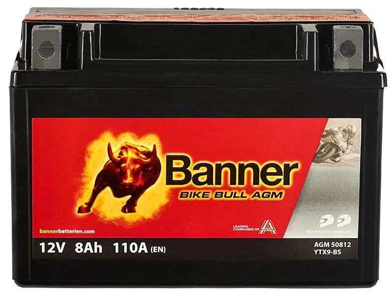 Starter Battery Bike Bull AGM 021508120100