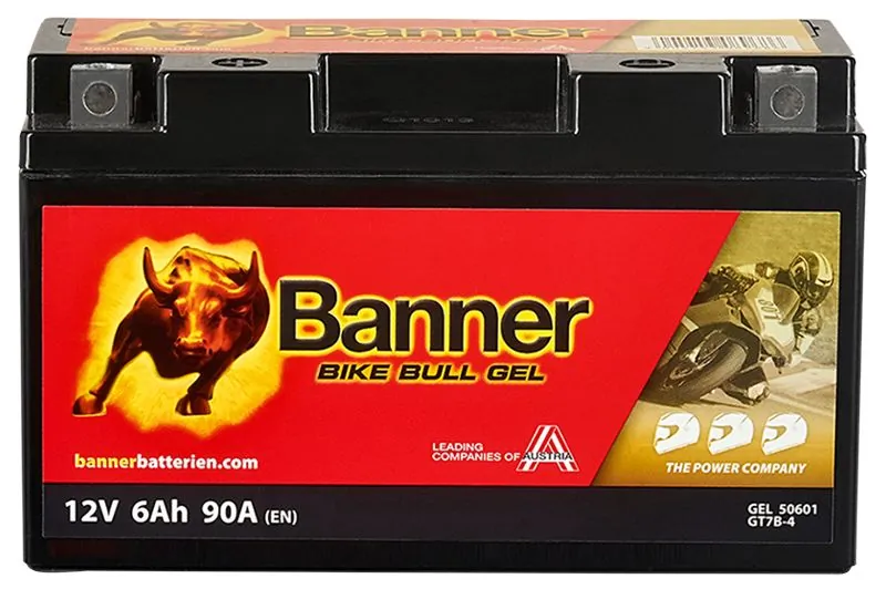 Starter Battery Bike Bull GEL 023506010101