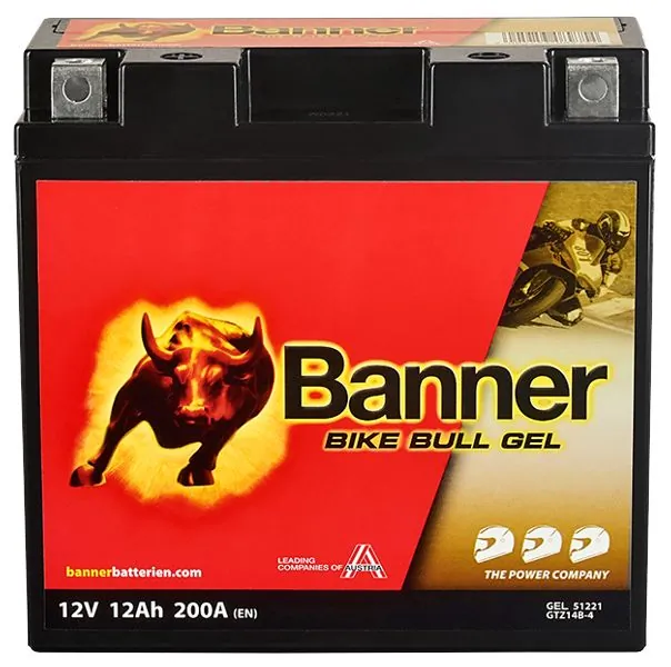 Starter Battery Bike Bull GEL 023512210101