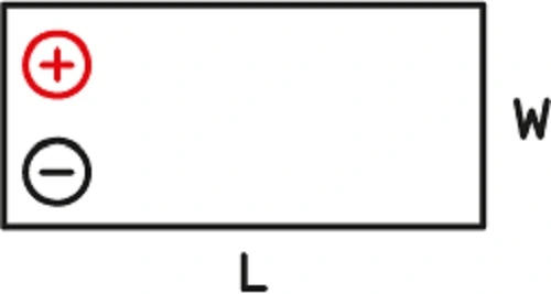 Starter Battery Buffalo Bull SHD PROfessional 018680080101