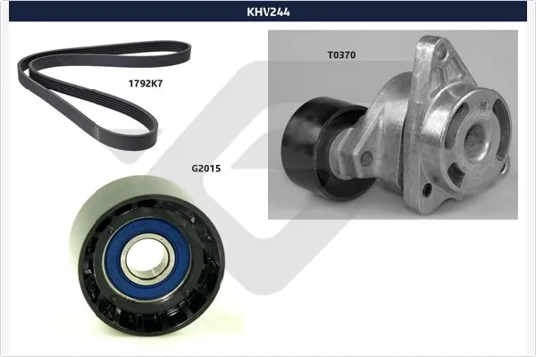 V-Ribbed Belt Set KHV 244