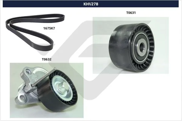 V-Ribbed Belt Set KHV 278