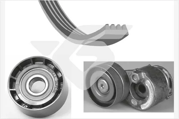 V-Ribbed Belt Set KHV 179