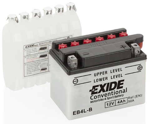 Starter Battery EXIDE Conventional EB4L-B