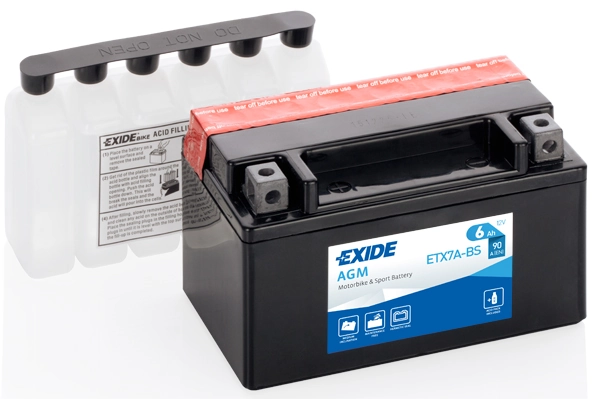Starter Battery EXIDE AGM ETX7A-BS