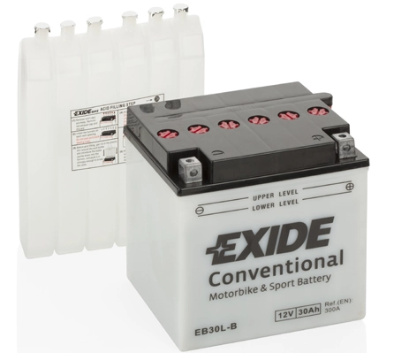 Starter Battery EXIDE Conventional EB30L-B