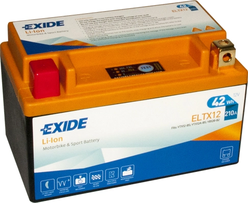 Starter Battery EXIDE Li-ion ELTX12