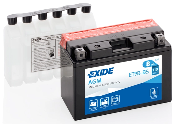 Starter Battery EXIDE AGM ET9B-BS