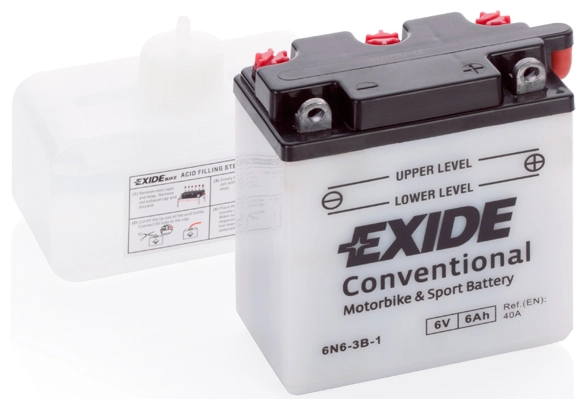 Starter Battery EXIDE Conventional 6N6-3B-1