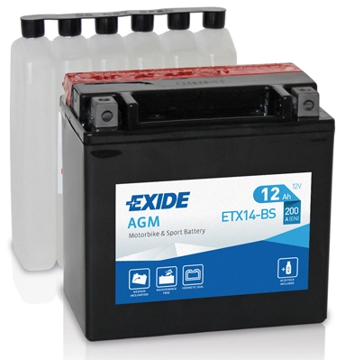 Starter Battery EXIDE AGM ETX14-BS