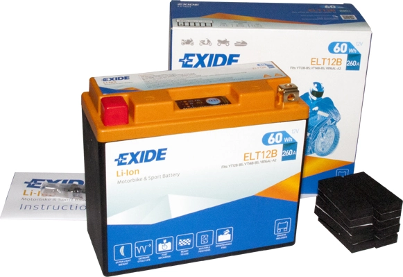 Starter Battery EXIDE Li-ion ELT12B