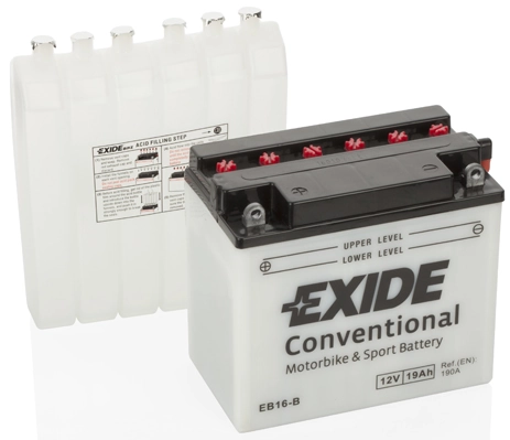 Starter Battery EXIDE Conventional EB16-B