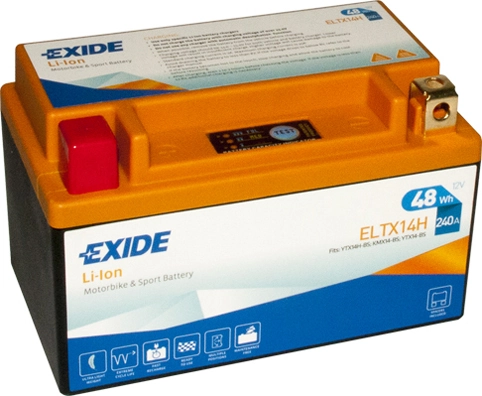 Starter Battery EXIDE Li-ion ELTX14H