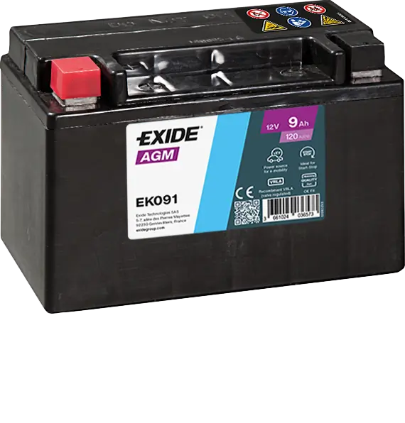 Starter Battery AGM EK091