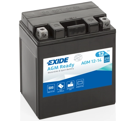 Starter Battery EXIDE AGM Ready AGM12-14