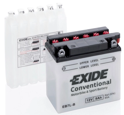 Starter Battery EXIDE Conventional EB7L-B