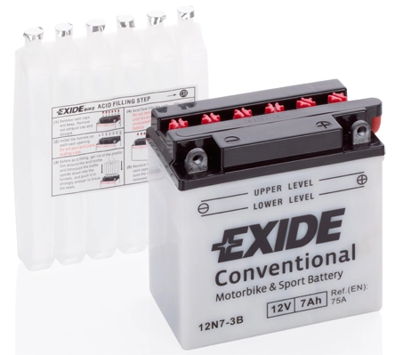 Starter Battery EXIDE Conventional 12N7-3B