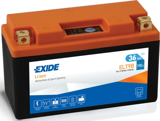 Starter Battery EXIDE Li-ion ELT9B