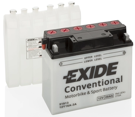 Starter Battery EXIDE Conventional 12Y16A-3A