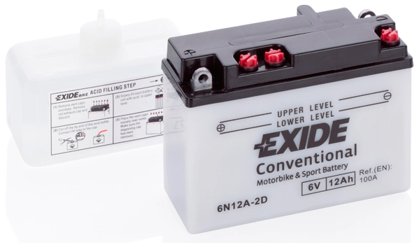 EXIDE 6N12A-2D Starter Battery