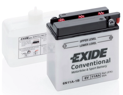 起动电瓶 EXIDE Conventional 6N11A-1B