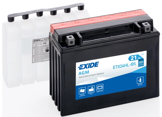 Starter Battery EXIDE AGM ETX24HL-BS