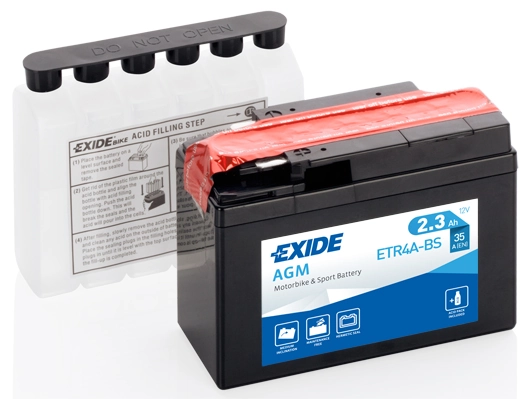 EXIDE ETR4A-BS Starter Battery