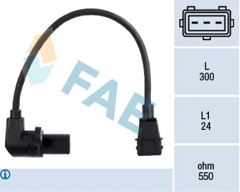 Sensor, crankshaft pulse 79218