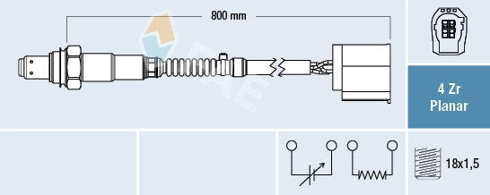 Oxygen Sensor 77758