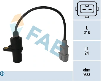 Sensor, crankshaft pulse 79047