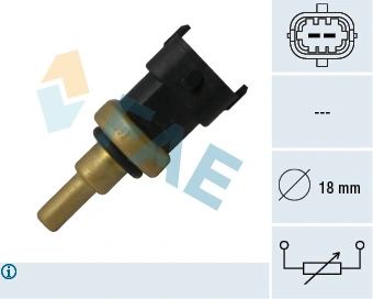 Sensor, coolant temperature 33495