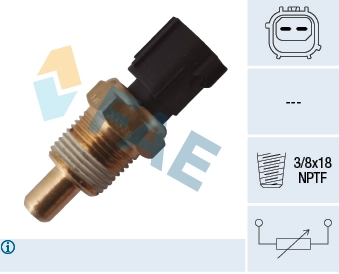 Sensor, coolant temperature 33335