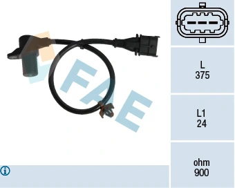 Sensor, crankshaft pulse 79303
