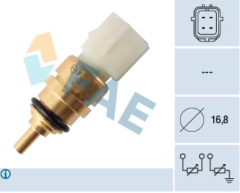 Sensor, coolant temperature 33357