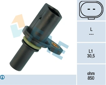Sensor, crankshaft pulse 79009
