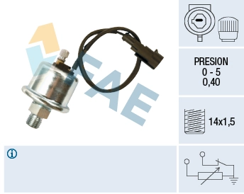Sensor, oil pressure 14010