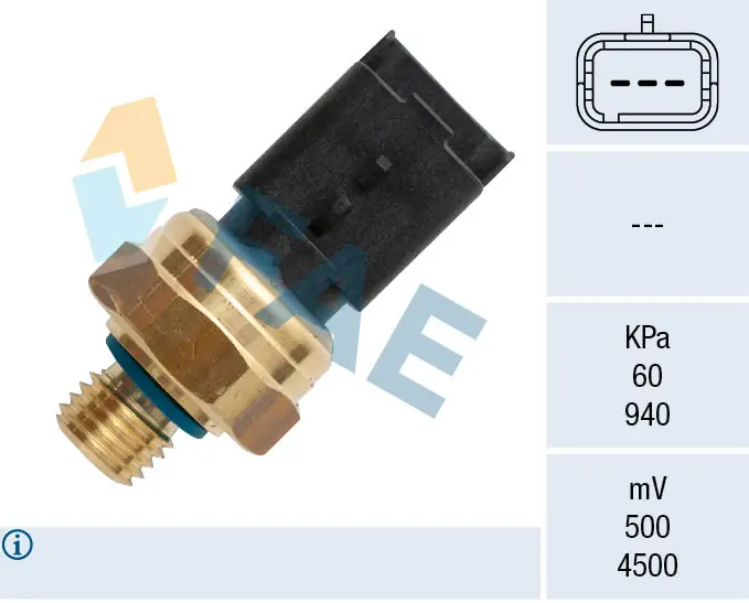 Sensor, oil pressure 15611