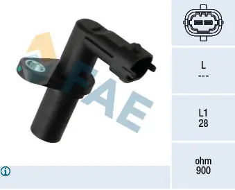 Sensor, crankshaft pulse 79500
