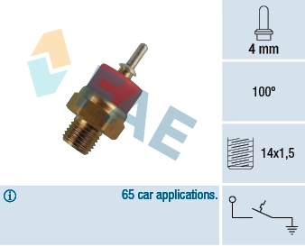Temperature Switch, coolant warning lamp 35770