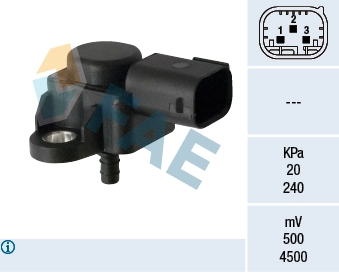 Sensor, boost pressure 15180