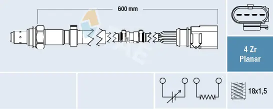 Oxygen Sensor 77458